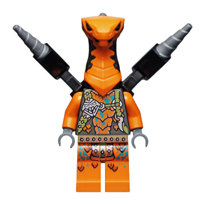 Фігурка Lego Serpentine Cobra Mechanic Ninjago njo789 1 Б/У - Retromagaz