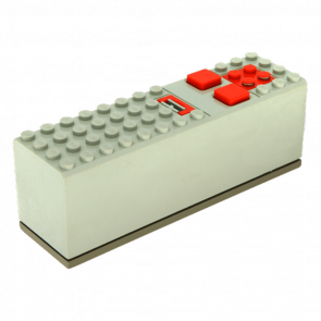 Электрика Lego Батарейный Блок 4 x 14 x 4 Electric 9V 2847c01 Light Grey 1шт Б/У Хороший - Retromagaz