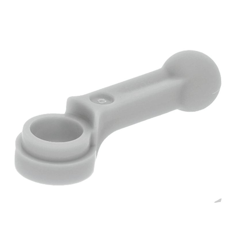 Technic 20шт Lego Поршневий Двигун Connecting Rod 2852 285202 2852194 4211379 6000018 Light Bluish Grey Б/У - Retromagaz