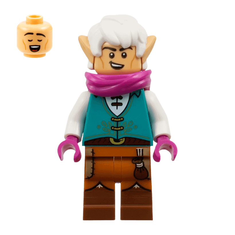 Фигурка Lego Dungeons & Dragons Elf Bard Games coldnd09 Б/У - Retromagaz
