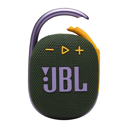 Портативная Колонка JBL Clip 4 Green - Retromagaz