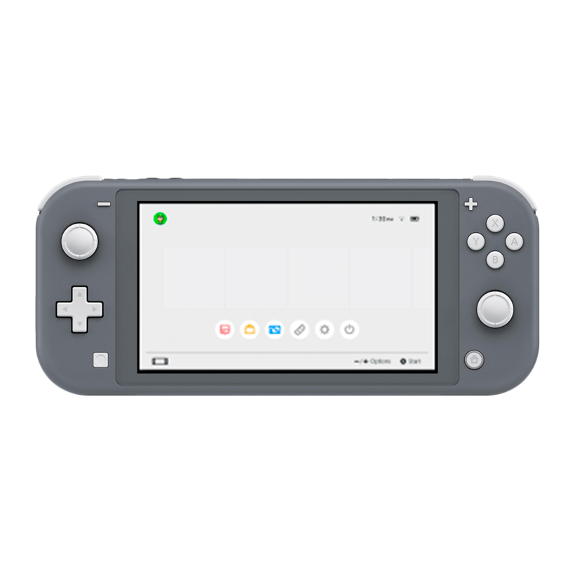 Консоль Nintendo Switch Lite Модифицированная 128GB Grey + 5 Встроенных Игр Б/У - Retromagaz