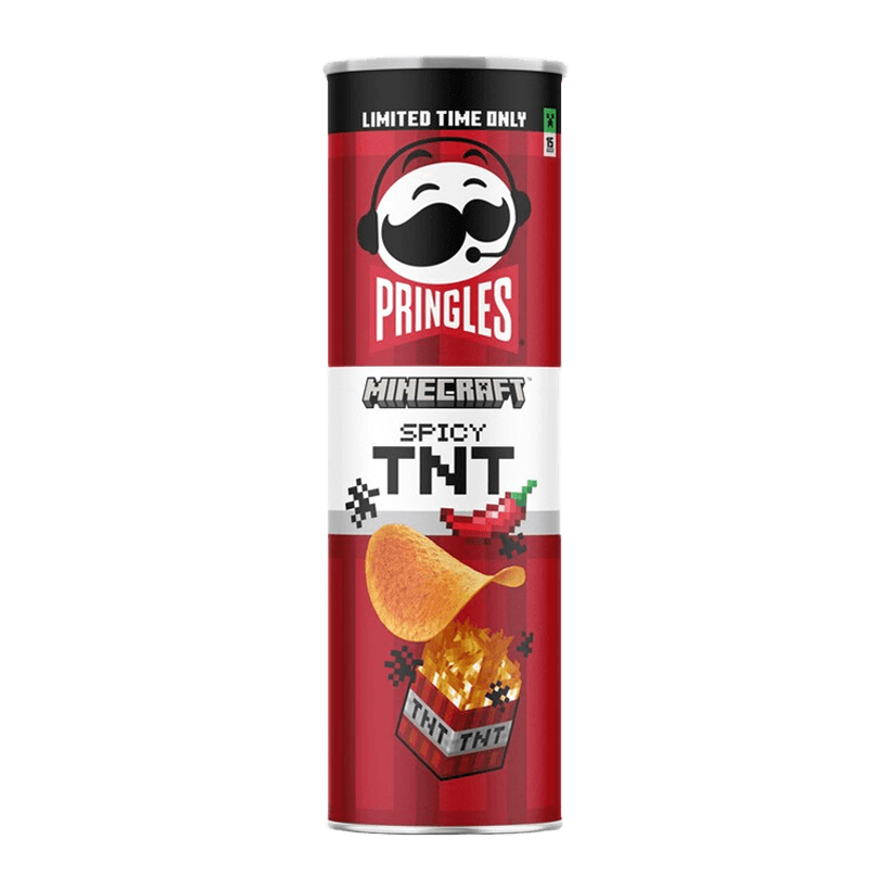 Чипсы Pringles Minecraft Spicy TNT 156g - Retromagaz