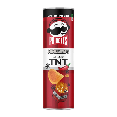 Чипсы Pringles Minecraft Spicy TNT 156g - Retromagaz