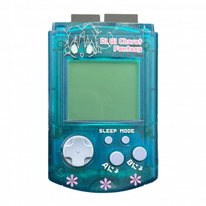 Карта Пам'яті Sega Dreamcast HKT-7000 Visual Memory VMU Di Gi Charat Fantasy Trans-Blue Б/У - Retromagaz