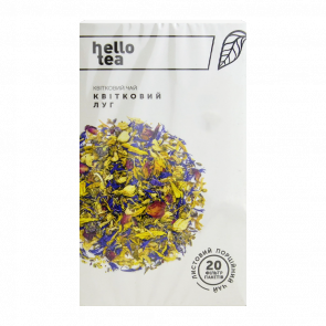 Чай Пакетированный Травяной Hello Tea Цветочный Луг 40g