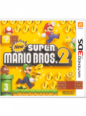 Игра Nintendo 3DS New Super Mario Bros. 2 Europe Английская Версия Б/У