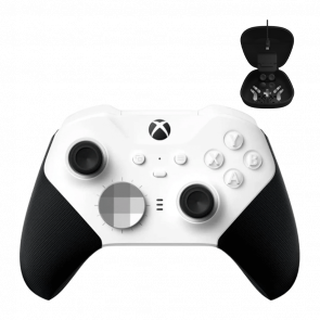 Набір Геймпад Бездротовий Microsoft Xbox Series Elite Core Controller Version 2 White Новий  + Набір Complete Component Pack Black