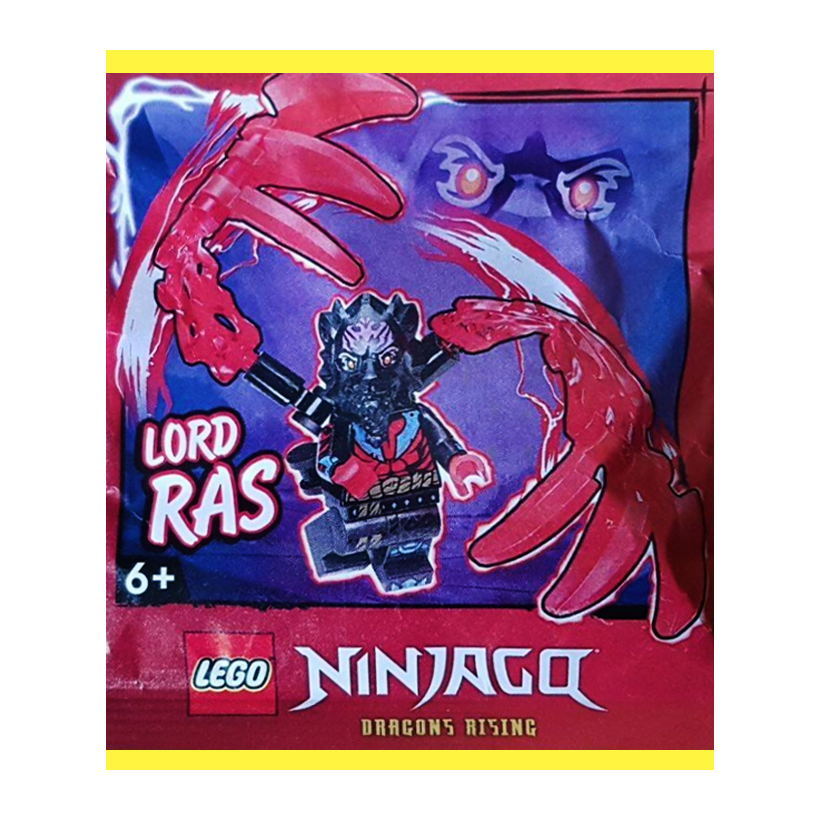 Конструктор Lego Фігурка Lord Ras #3 Paper Bag Ninjago 892502 njo0944 Новый - Retromagaz