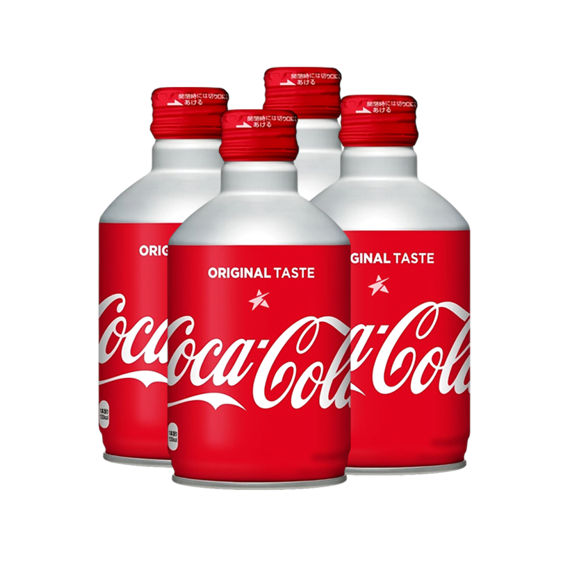 Набор Напиток 4шт Coca-Cola Японская Оригинальная 300ml - Retromagaz