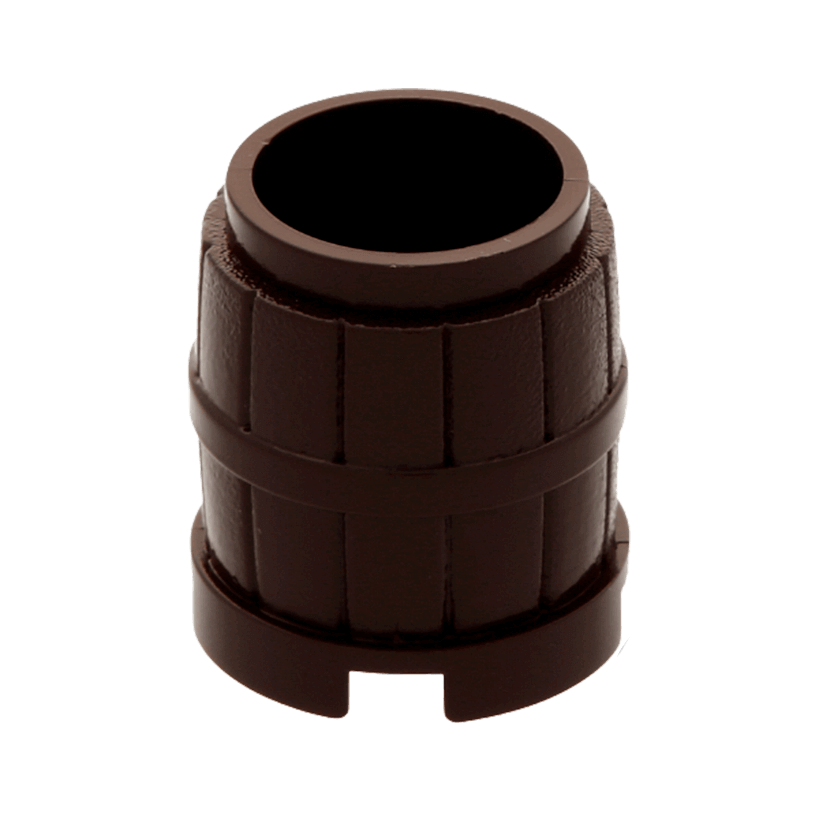 Ємність 4шт Lego Barrel 2 x 2 x 2 2489 26170 4536677 6278987 Dark Brown Б/У - Retromagaz