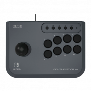 Геймпад Дротовий Nintendo Switch Arcade Fighting Stick Mini NSW-149U Dark Grey Новий - Retromagaz