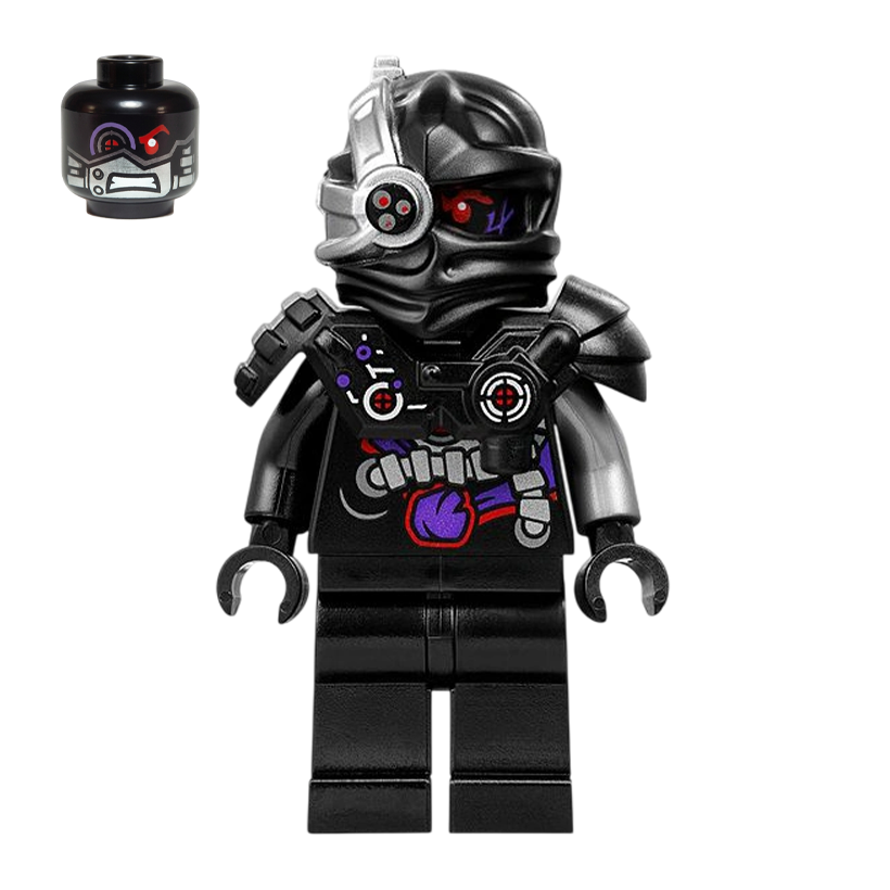 Фігурка Lego Nindroids General Cryptor Legacy Ninjago njo1069 71867 Б/У - Retromagaz