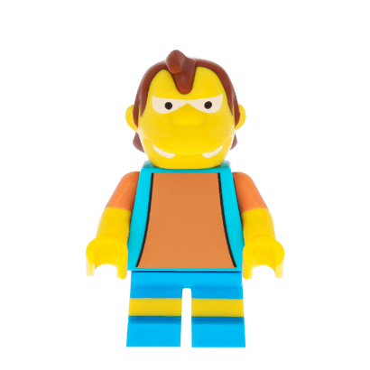 Фігурка Lego Nelson Muntz Cartoons The Simpsons sim018 Б/У - Retromagaz
