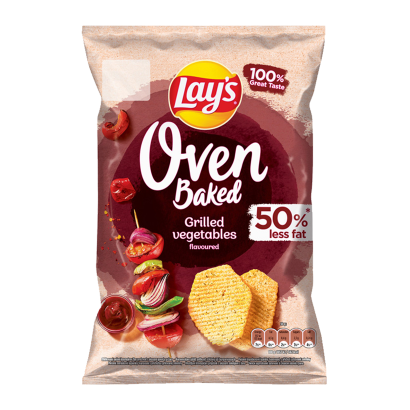 Чипсы Lay's Oven Baked со Вкусом Овощей Гриль 110g - Retromagaz
