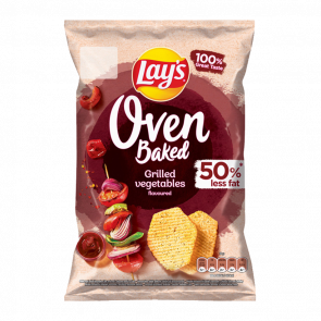 Чіпси Lay's Oven Baked зі Смаком Овочей Гриль 110g - Retromagaz
