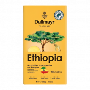 Кава Мелена Dallmayr Ethiopia 500g - Retromagaz