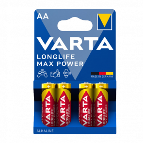 Батарейка Varta AA Bat Alkaline Max Tech 4шт Новий - Retromagaz