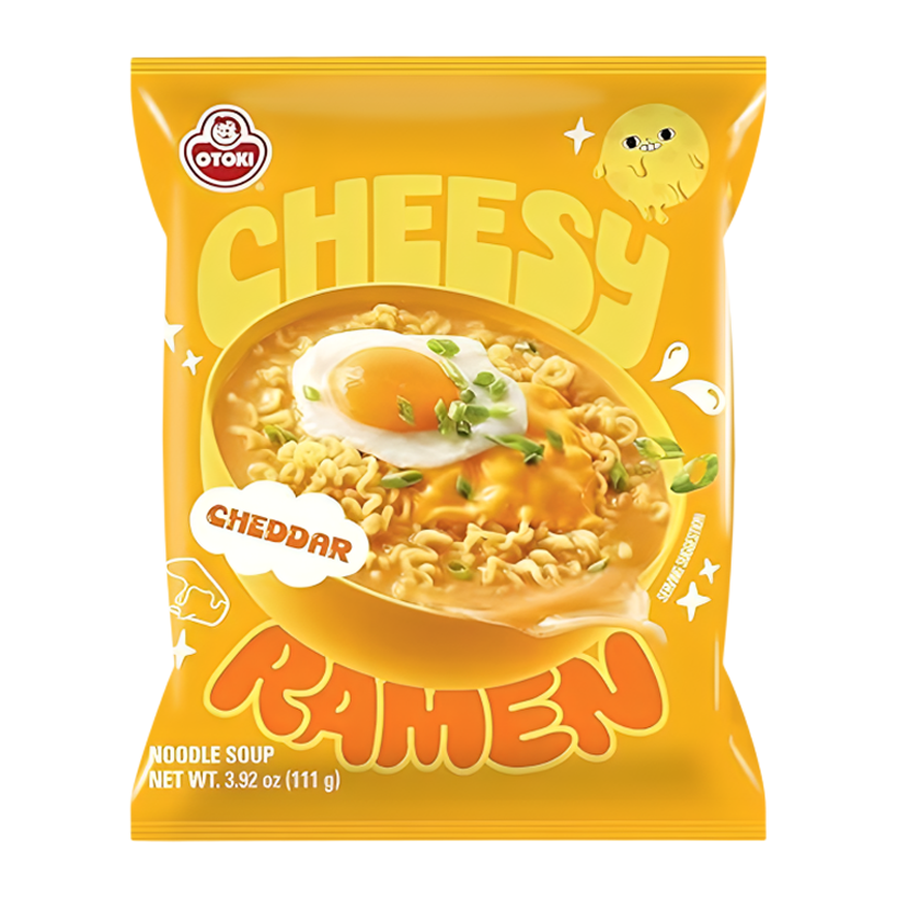 Лапша Ottogi Cheesy Рамьон с Сыром Чеддер 110g - Retromagaz