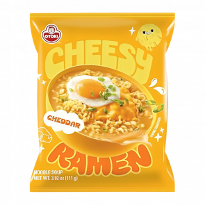 Лапша Ottogi Cheesy Рамьон с Сыром Чеддер 110g - Retromagaz