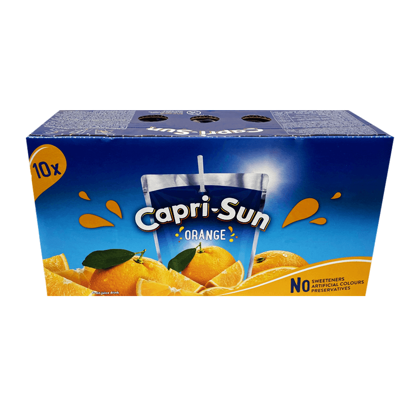 Набор Напиток Соковый 10шт Capri-Sun Orange 200ml - Retromagaz