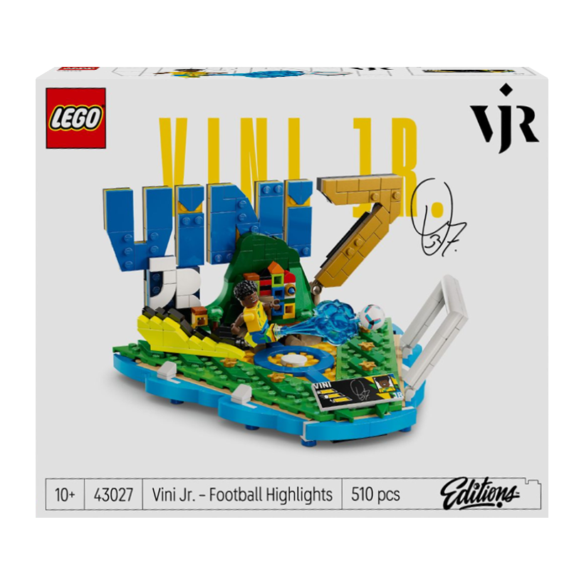 Конструктор Lego Вінісіус Жуніор — Найкращі Моменти Футбольних Матчів Editions Sports 43027 Новий - Retromagaz