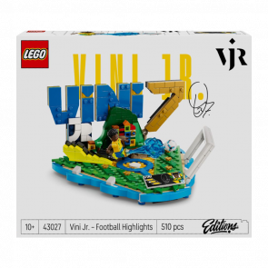 Конструктор Lego Вінісіус Жуніор — Найкращі Моменти Футбольних Матчів Editions Sports 43027 Новий - Retromagaz