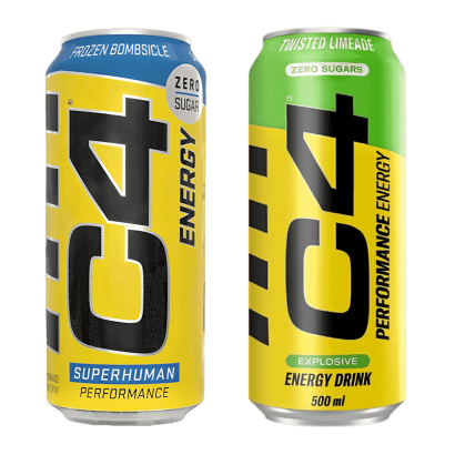 Набор Спорт Сила (Напиток Энергетический Cellucor C4 Twisted Limeade + C4 Frozen Bombsicle) - Retromagaz
