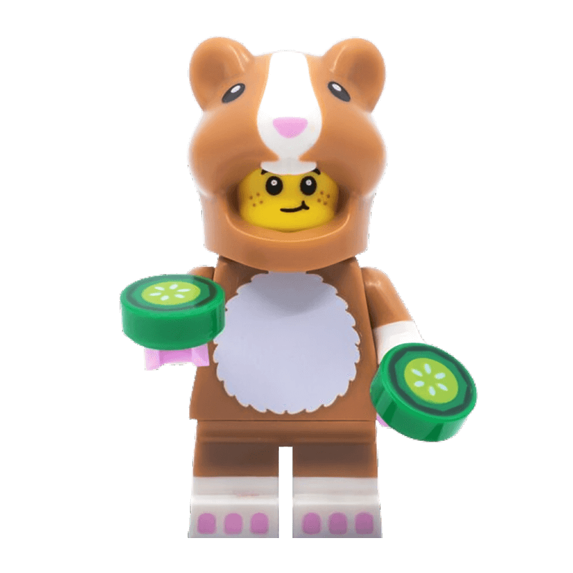 Фігурка Lego Series 27 Hamster Costume Fan Collectible Minifigures 71048 col449 col27-1 Новий - Retromagaz