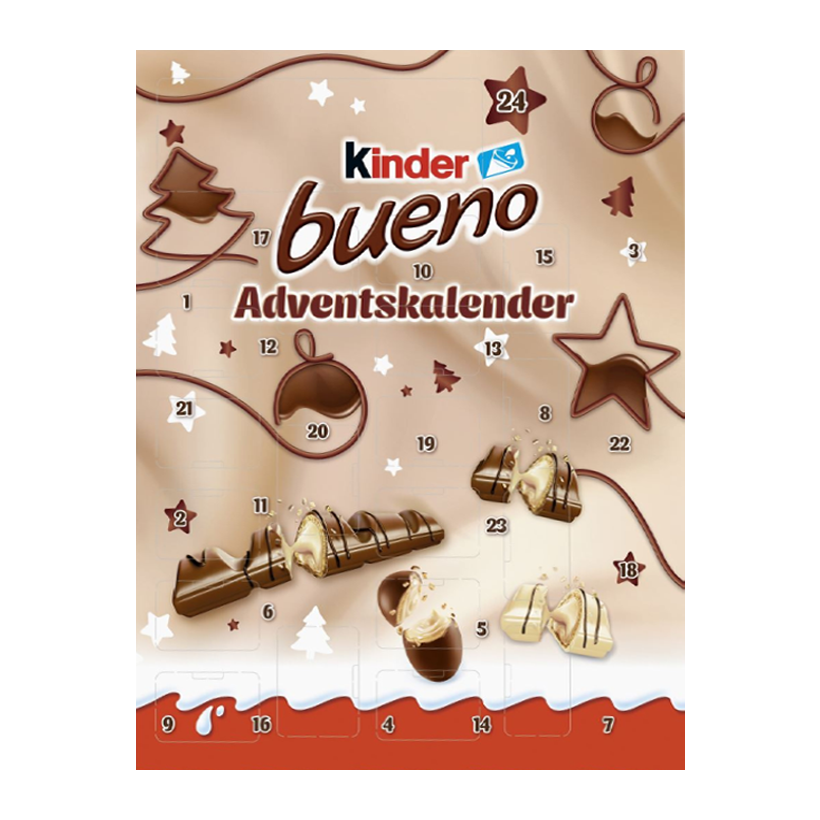 Адвент-Календар Kinder Bueno 181g - Retromagaz