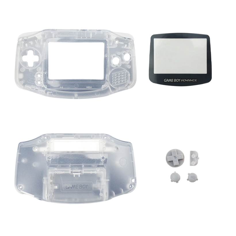 Корпус RMC Game Boy Advance Trans-Clear Новый - Retromagaz