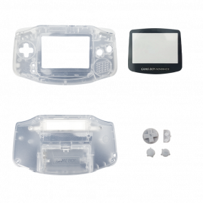 Корпус RMC Game Boy Advance Trans Clear Новый - Retromagaz