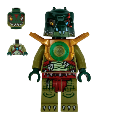 Фигурка Lego Cragger Legends of Chima Crocodile Tribe loc051 Б/У - Retromagaz