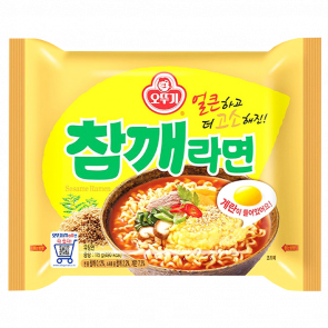 Лапша Ottogi Sesame Рамьон с Кунжутом Средне Острая 115g - Retromagaz