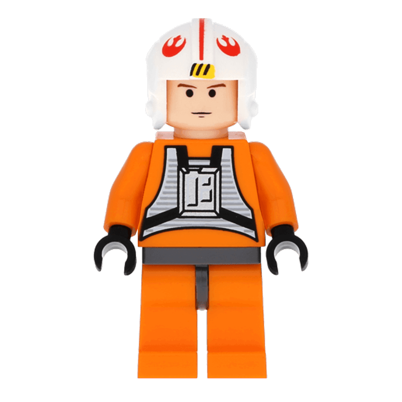 Фигурка Lego Повстанец Luke Skywalker Star Wars sw0090 Б/У - Retromagaz