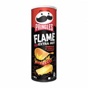 Чипсы Pringles Flame Hot Cheese Chilli 160g - Retromagaz