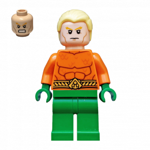 Фигурка Lego DC Aquaman Bright Light Yellow Short Hair Super Heroes sh0533 Б/У - Retromagaz