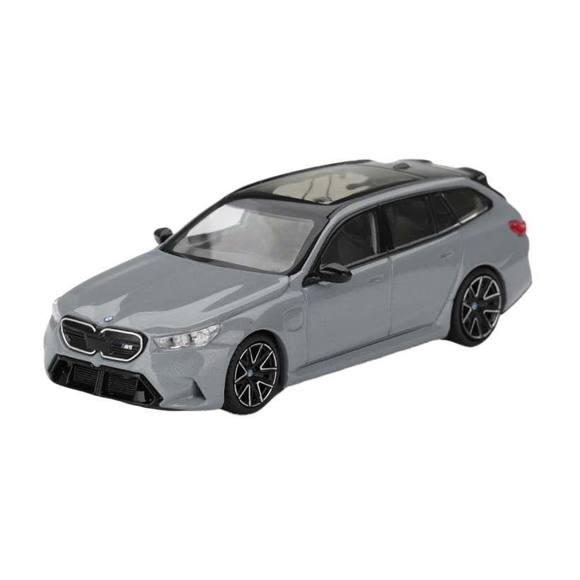 Машинка Premium MINI GT BMW M5 Touring (G99) 1:64 MGT01096 Grey - Retromagaz