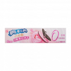 Печиво Oreo Азійське Ultra Thins Zero Sugar Floral Rose 95g - Retromagaz