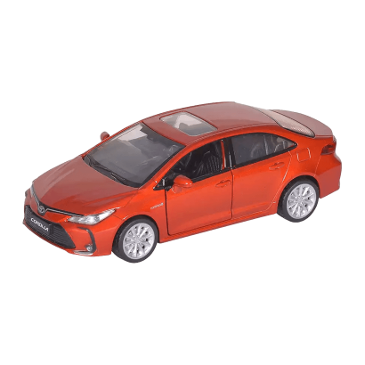 Машинка Автопром Toyota Corolla Hybrid 1:32 Red - Retromagaz