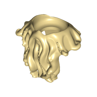 На Плечі Lego Davy Jones Beard Tentacles 95401 poc031 4645701 Tan Б/У - Retromagaz