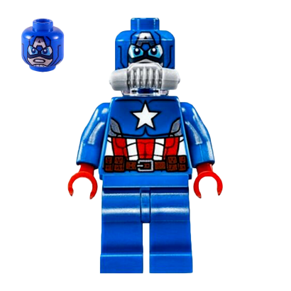 Фигурка Lego Captain America Super Heroes Marvel sh228 1 Б/У - Retromagaz