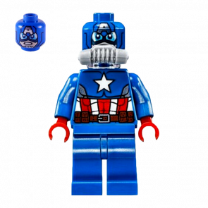 Фігурка Lego Captain America Super Heroes Marvel sh228 1 Б/У
