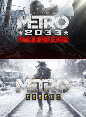 Набор Игра Sony PlayStation 4 Metro Redux 206896 Русская Озвучка Новый  + Metro Exodus