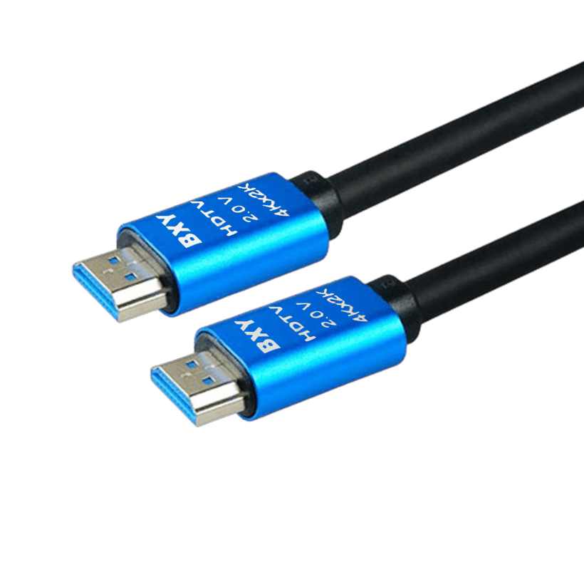 Кабель BXY HDMI 2.0 - HDMI 2.0 Blue Black 3m - Retromagaz