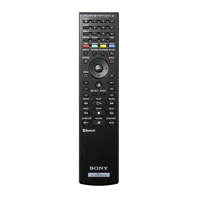 Пульт Бездротовий Sony PlayStation 3 BD Remote Control Black Б/У - Retromagaz