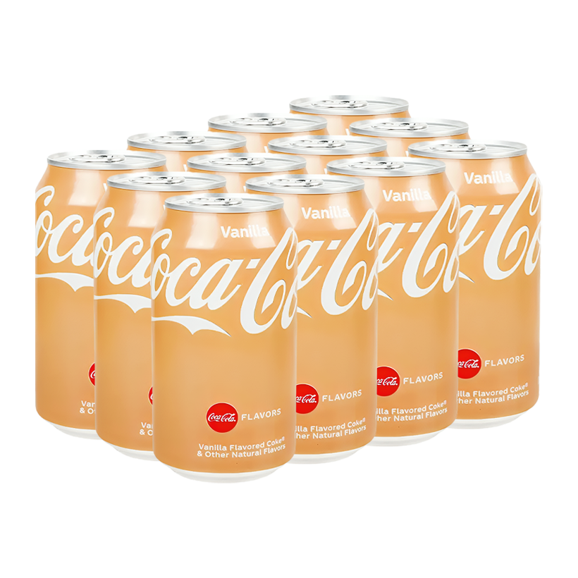 Набор Напиток Coca-Cola 12шт Vanilla 330ml - Retromagaz