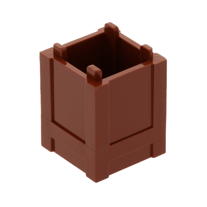 Емкость Lego Box Top Opening 2 x 2 x 2 61780 4520638 Reddish Brown 10шт Б/У - Retromagaz