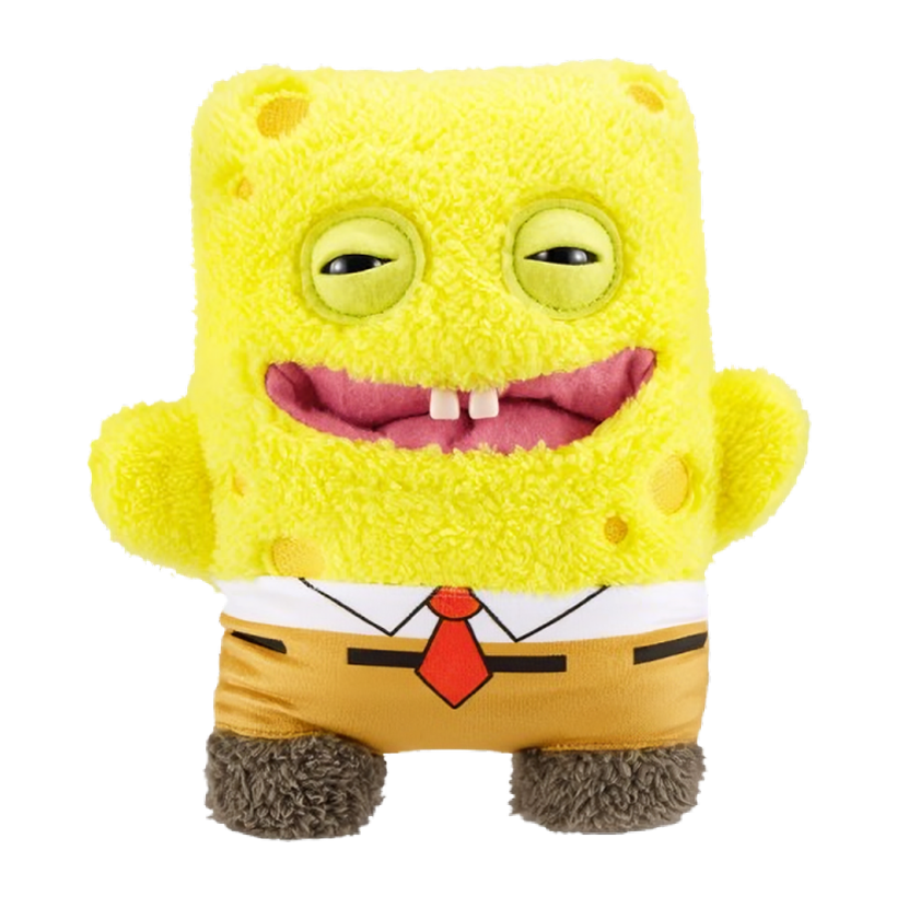 Мягкая Игрушка Fuggler SpongeBob Губка Боб Квадратные Штаны 240mm (15701A) - Retromagaz