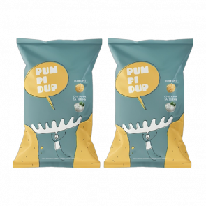 Набор Попкорн 2шт Pumpidup со Вкусом Сметаны и Укропа 90g - Retromagaz